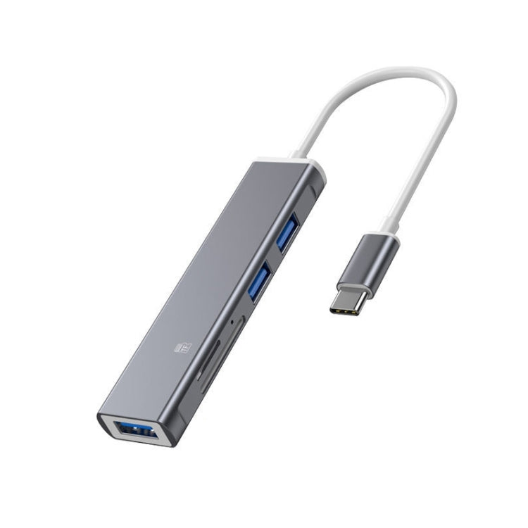 Docking station 5 in 1 con lettore schede TF/SD e porte USB