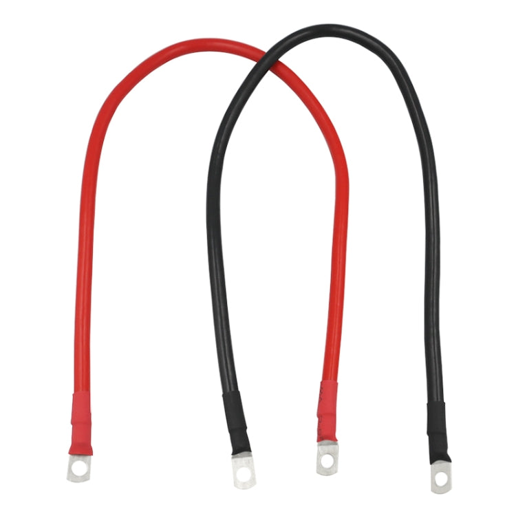 Cavo inverter per batteria in rame puro rosso + nero da 50 cm per auto, 10AWG 6-5, 8AWG 10-6, 6AWG 25-8, 6AWG 25-10