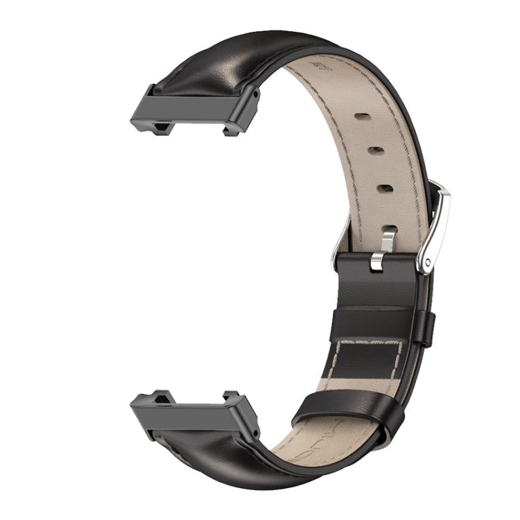 Cinturino per orologio in pelle bovina con strato superiore in vera pelle Mijobs, For Xiaomi Mi Band 7 Pro