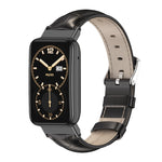 Cinturino per orologio in pelle bovina con strato superiore in vera pelle Mijobs, For Xiaomi Mi Band 7 Pro