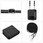 Custodia per telefono in pelle con texture calcio a tracolla, For Samsung Galaxy Z Flip3 5G, For Samsung Galaxy Z Flip4