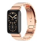 Cinturino per orologio in metallo in acciaio inossidabile bambù Mijobs, For Xiaomi Mi Band 7 Pro