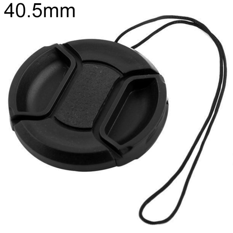 Copriobiettivo per fotocamera con pizzico centrale per Canon, 40.5mm, 49mm, 82mm
