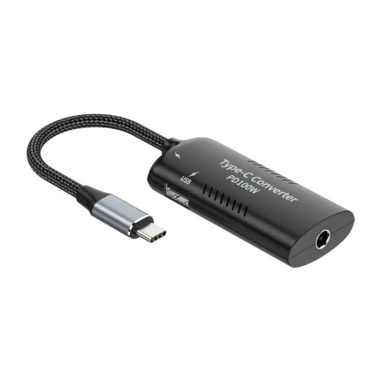+ Adattatore multifunzione Type-C + USB da femmina a Type-C, DC5521 / 5525, DC7406, DC7909, Square Port