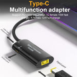 Adattatore USB femmina a Type-C con ricarica PD 100W