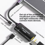 Adattatore USB femmina a Type-C con ricarica PD 100W