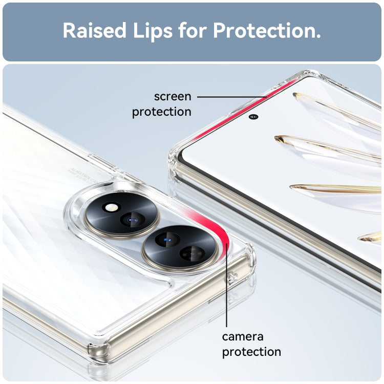 Custodia per telefono in acrilico + TPU serie colorata, For Honor 70 5G, For OPPO A97 5G
