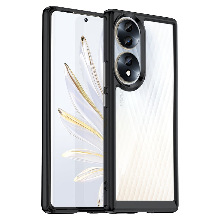 Custodia per telefono in acrilico + TPU serie colorata, For Honor 70 5G, For OPPO A97 5G
