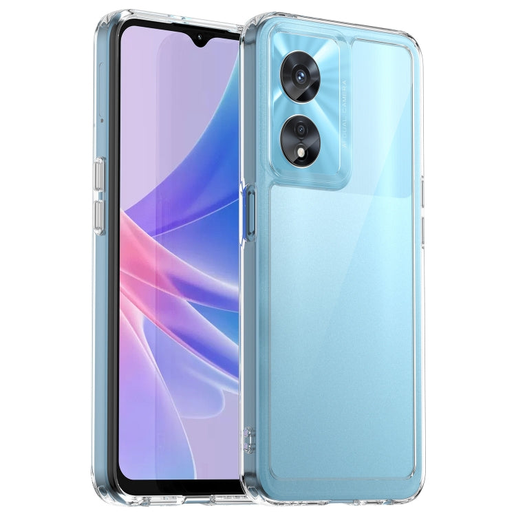 Custodia per telefono in acrilico + TPU serie colorata, For Honor 70 5G, For OPPO A97 5G
