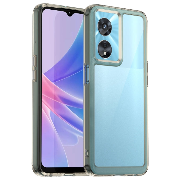 Custodia per telefono in acrilico + TPU serie colorata, For Honor 70 5G, For OPPO A97 5G