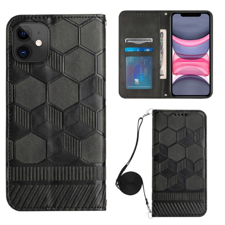 Custodia per telefono in PU magnetica con struttura a tracolla, For iPhone 11, For iPhone 11 Pro, For iPhone 11 Pro Max, For iPhone 12