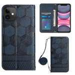Custodia per telefono in PU magnetica con struttura a tracolla, For iPhone 11, For iPhone 11 Pro, For iPhone 11 Pro Max, For iPhone 12
