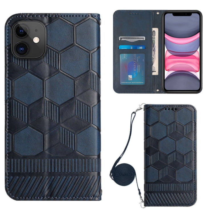 Custodia per telefono in PU magnetica con struttura a tracolla, For iPhone 11, For iPhone 11 Pro, For iPhone 11 Pro Max, For iPhone 12