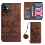 Custodia per telefono in PU magnetica con struttura a tracolla, For iPhone 11, For iPhone 11 Pro, For iPhone 11 Pro Max, For iPhone 12
