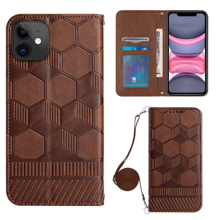 Custodia per telefono in PU magnetica con struttura a tracolla, For iPhone 11, For iPhone 11 Pro, For iPhone 11 Pro Max, For iPhone 12