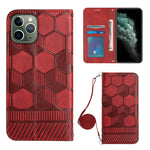 Custodia per telefono in PU magnetica con struttura a tracolla, For iPhone 11, For iPhone 11 Pro, For iPhone 11 Pro Max, For iPhone 12