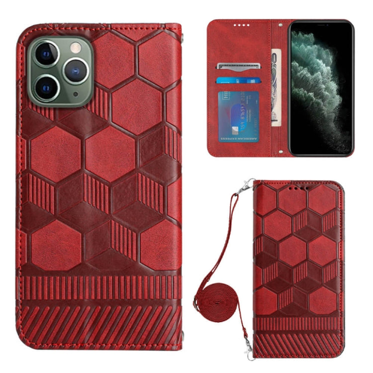 Custodia per telefono in PU magnetica con struttura a tracolla, For iPhone 11, For iPhone 11 Pro, For iPhone 11 Pro Max, For iPhone 12