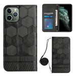 Custodia per telefono in PU magnetica con struttura a tracolla, For iPhone 11, For iPhone 11 Pro, For iPhone 11 Pro Max, For iPhone 12