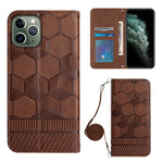 Custodia per telefono in PU magnetica con struttura a tracolla, For iPhone 11, For iPhone 11 Pro, For iPhone 11 Pro Max, For iPhone 12