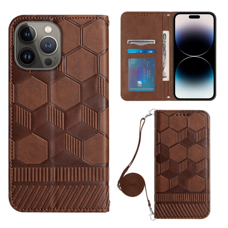 Custodia per telefono in PU magnetica con struttura a tracolla, For iPhone 14 Plus, For iPhone 14 Pro, For iPhone 14 Pro Max, For iPhone SE 2022/SE 2020/8/7