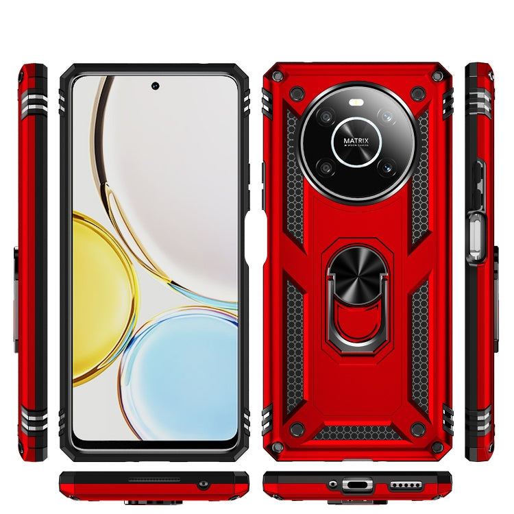 Custodia per telefono antiurto in TPU + PC con supporto girevole a 360 gradi, For Honor X9, For Motorola Moto E32 4G