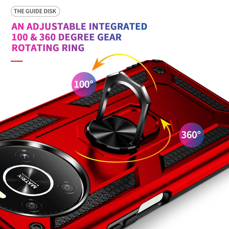 Custodia per telefono antiurto in TPU + PC con supporto girevole a 360 gradi, For Honor X9, For Motorola Moto E32 4G