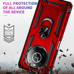 Custodia per telefono antiurto in TPU + PC con supporto girevole a 360 gradi, For Honor X9, For Motorola Moto E32 4G