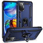 Custodia per telefono antiurto in TPU + PC con supporto girevole a 360 gradi, For Honor X9, For Motorola Moto E32 4G