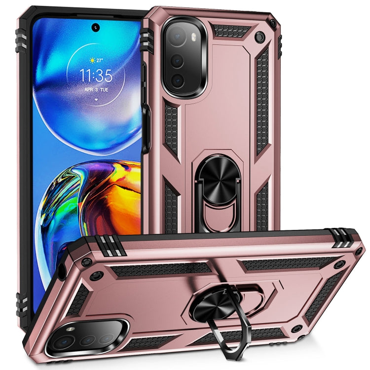 Custodia per telefono antiurto in TPU + PC con supporto girevole a 360 gradi, For Honor X9, For Motorola Moto E32 4G