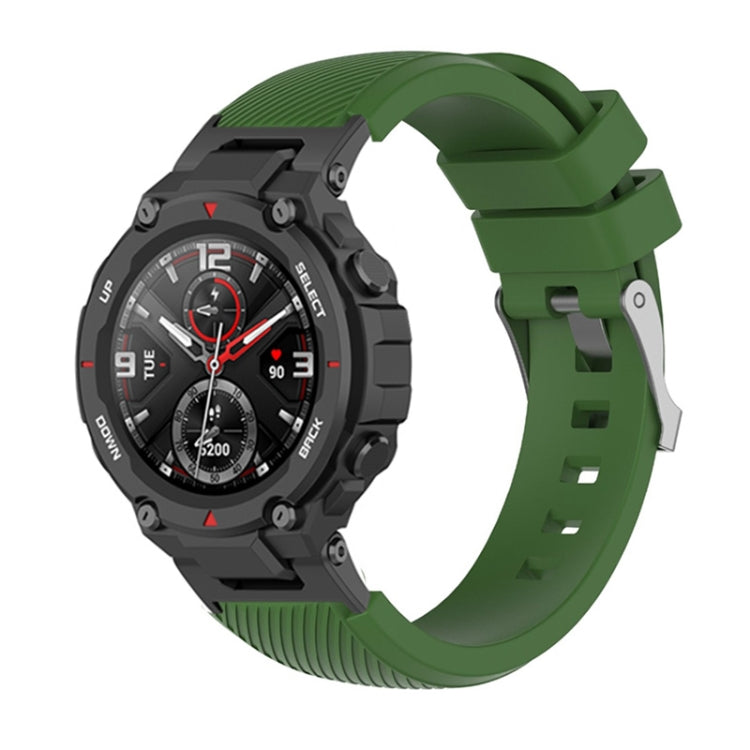 Cinturino in silicone twill, For Amazfit T-Rex / T-Rex Pro / Ares