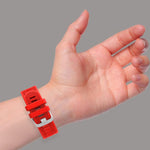 Cinturino in silicone twill, For Amazfit T-Rex / T-Rex Pro / Ares
