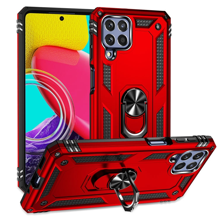 Custodia per telefono antiurto in TPU + PC con supporto girevole a 360 gradi, For Samsung Galaxy M53 5G