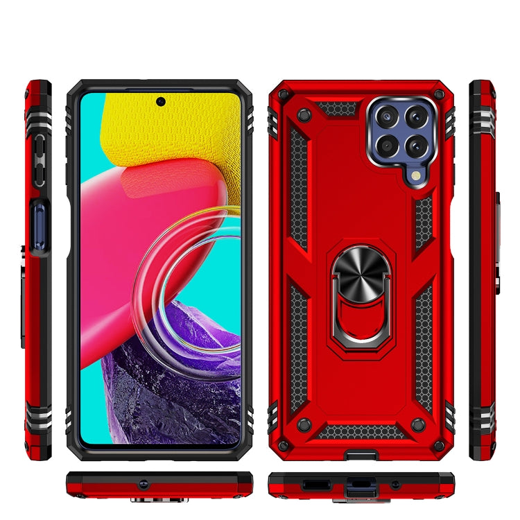 Custodia per telefono antiurto in TPU + PC con supporto girevole a 360 gradi, For Samsung Galaxy M53 5G