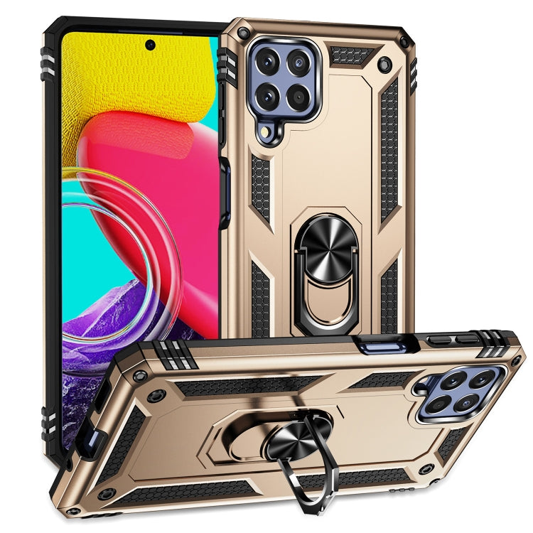 Custodia per telefono antiurto in TPU + PC con supporto girevole a 360 gradi, For Samsung Galaxy M53 5G