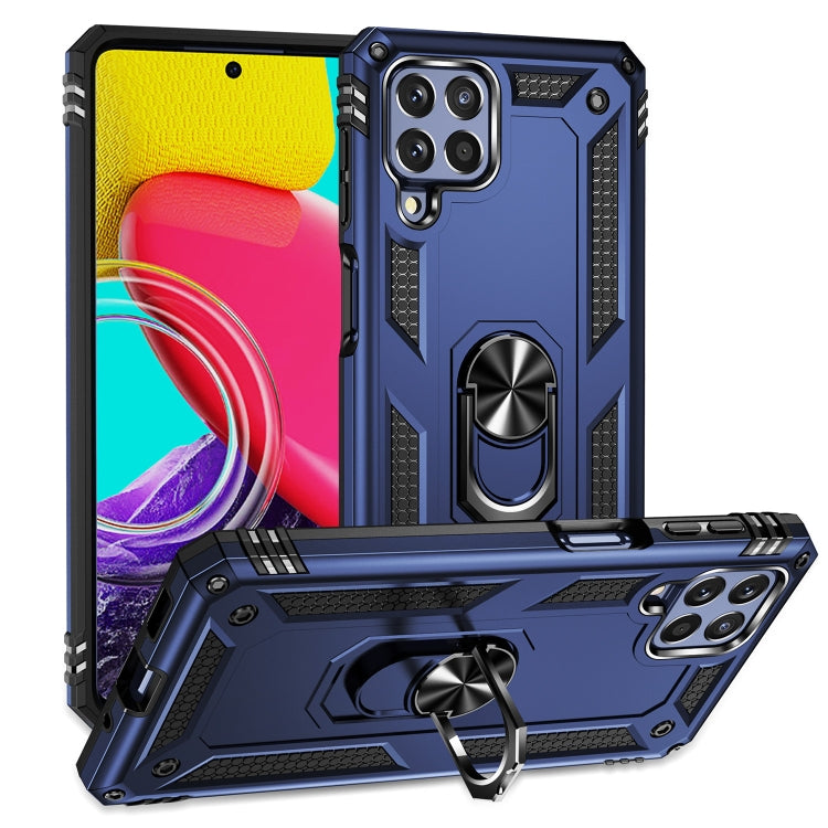 Custodia per telefono antiurto in TPU + PC con supporto girevole a 360 gradi, For Samsung Galaxy M53 5G