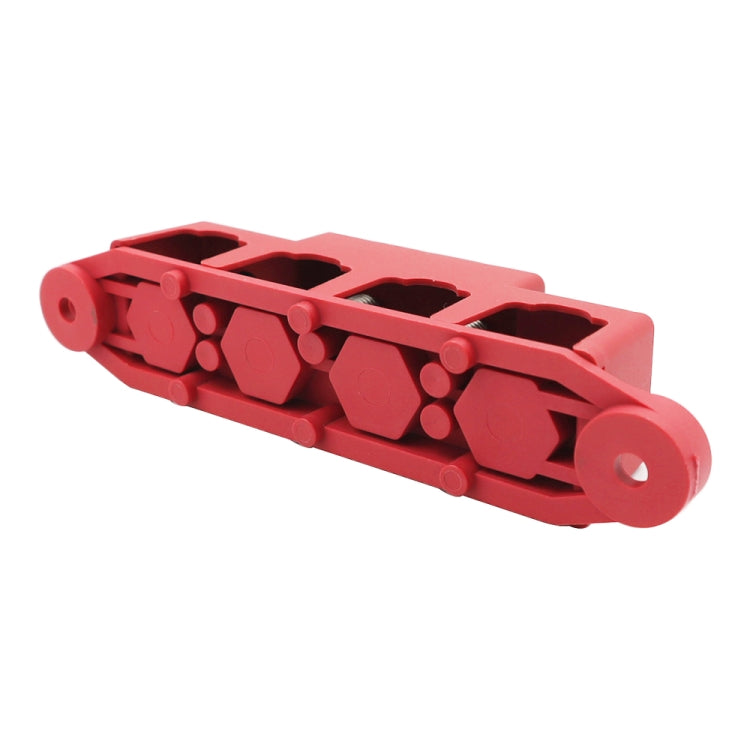 Morsettiera di distribuzione dell'alimentazione ad alta corrente per navi camper con coperchio, Black M8 Stud, Red M8 Stud, Black M10 Stud, Red M10 Stud, 1 Pair Black & Red M8 Stud, 1 Pair Black & Red M10 Stud