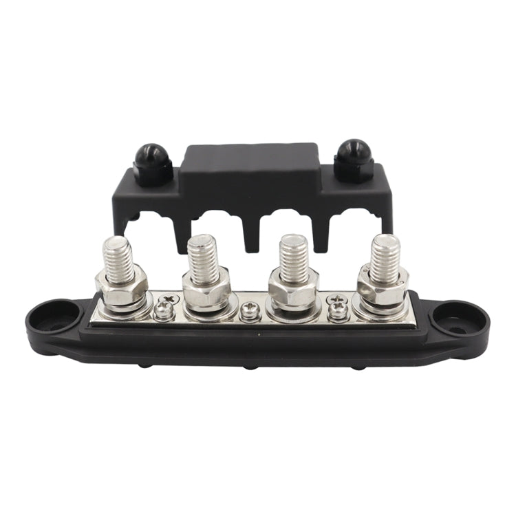 Morsettiera di distribuzione dell'alimentazione ad alta corrente per navi camper con coperchio, Black M8 Stud, Red M8 Stud, Black M10 Stud, Red M10 Stud, 1 Pair Black & Red M8 Stud, 1 Pair Black & Red M10 Stud