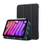 Custodia per Smart Tablet magnetica a doppia faccia con clip a 3 pieghe, For iPad mini 6 / mini 2024, For iPad 10th Gen 10.9 2022