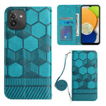 Custodia per telefono in PU magnetica con struttura a tracolla, For Samsung Galaxy A03 164mm, For Samsung Galaxy A03 166mm, For Samsung Galaxy A03S 164mm India, For Samsung Galaxy A03S 165.8mm US