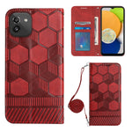 Custodia per telefono in PU magnetica con struttura a tracolla, For Samsung Galaxy A03 164mm, For Samsung Galaxy A03 166mm, For Samsung Galaxy A03S 164mm India, For Samsung Galaxy A03S 165.8mm US