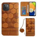 Custodia per telefono in PU magnetica con struttura a tracolla, For Samsung Galaxy A03 164mm, For Samsung Galaxy A03 166mm, For Samsung Galaxy A03S 164mm India, For Samsung Galaxy A03S 165.8mm US