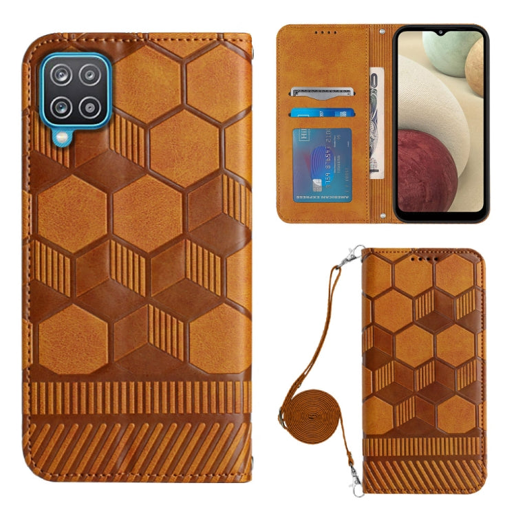 Custodia per telefono in PU magnetica con struttura a tracolla, For Samsung Galaxy A03S 166.5mm EU, For Samsung Galaxy A12 5G/M12/F12, For Samsung Galaxy A13 4G, For Samsung Galaxy A13 5G