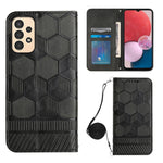 Custodia per telefono in PU magnetica con struttura a tracolla, For Samsung Galaxy A03S 166.5mm EU, For Samsung Galaxy A12 5G/M12/F12, For Samsung Galaxy A13 4G, For Samsung Galaxy A13 5G