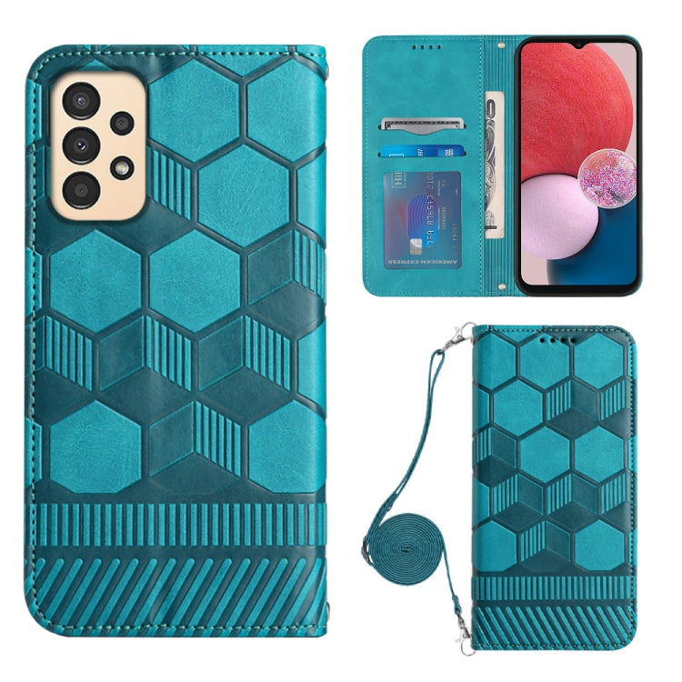 Custodia per telefono in PU magnetica con struttura a tracolla, For Samsung Galaxy A03S 166.5mm EU, For Samsung Galaxy A12 5G/M12/F12, For Samsung Galaxy A13 4G, For Samsung Galaxy A13 5G