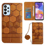 Custodia per telefono in PU magnetica con struttura a tracolla, For Samsung Galaxy A23 5G, For Samsung Galaxy A33 5G, For Samsung Galaxy A53 5G, For Samsung Galaxy A73 5G