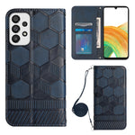 Custodia per telefono in PU magnetica con struttura a tracolla, For Samsung Galaxy A23 5G, For Samsung Galaxy A33 5G, For Samsung Galaxy A53 5G, For Samsung Galaxy A73 5G