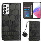 Custodia per telefono in PU magnetica con struttura a tracolla, For Samsung Galaxy A23 5G, For Samsung Galaxy A33 5G, For Samsung Galaxy A53 5G, For Samsung Galaxy A73 5G
