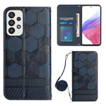 Custodia per telefono in PU magnetica con struttura a tracolla, For Samsung Galaxy A23 5G, For Samsung Galaxy A33 5G, For Samsung Galaxy A53 5G, For Samsung Galaxy A73 5G