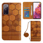 Custodia per telefono in PU magnetica con struttura a tracolla, For Samsung Galaxy S20 FE, For Samsung Galaxy S21 5G, For Samsung Galaxy S21 FE 5G, For Samsung Galaxy S21+ 5G
