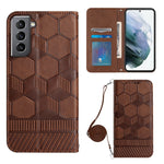 Custodia per telefono in PU magnetica con struttura a tracolla, For Samsung Galaxy S20 FE, For Samsung Galaxy S21 5G, For Samsung Galaxy S21 FE 5G, For Samsung Galaxy S21+ 5G